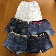 ショートデニムパンツ 5点セットのサムネイル