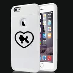 ハート♡プードル iPhone5/5s/SE ケースのサムネイル