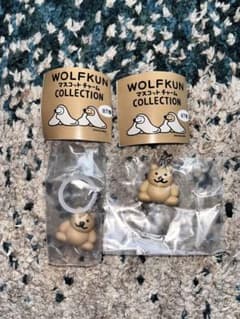 WOLFKUN マスコットチャームコレクション 2個セット　KUMACHANのサムネイル