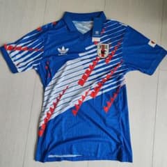 adidas サッカー日本代表 ユニフォーム Lサイズ ドーハの悲劇 - メルカリ