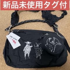 新品 グラニフ ラムチョップCONTROL FREAK ギャザーショルダーバッグ 