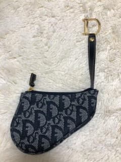 新品 Dior サドル型コインケース キーホルダー付きのサムネイル