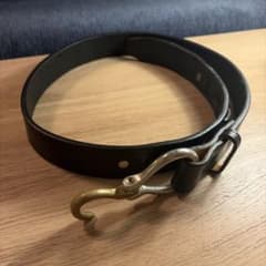 TORY LEATHER ベルト ブラック MOONLOID アメリカ製のサムネイル