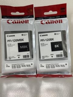 Canon PFI-120 MBK.BK 2点セット - メルカリ