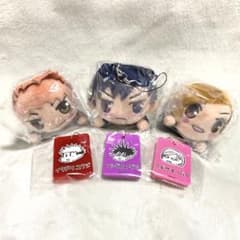 呪術廻戦　虎杖悠仁　伏黒恵　釘崎野薔薇　寝そべりぬいぷち　カラーチャーム