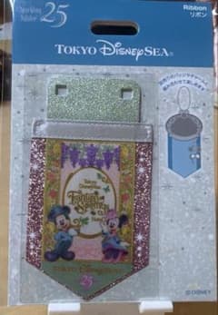 ディズニーシー25周年　リボン　ファンタジー スプリングス　ジュビリーバッジのサムネイル