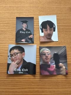 Thug Club ステッカー セット 韓国 バイク（各一枚ずつ）のサムネイル