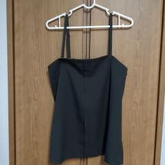黒 ビスチェ 調整可能ストラップのサムネイル