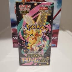 【新品未開封】ポケモンカードゲーム MEGAドリームex 1BOX シュリンク付のサムネイル