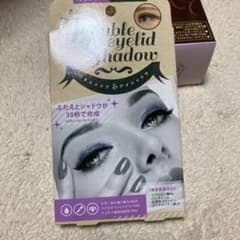 フタエ　e-na ダブルアイリッドシャドウ パープルラメのサムネイル