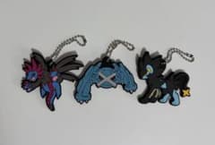 ポケモン　サザンドラ　メタグロス　レントラー　ラバーキーホルダーのサムネイル