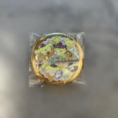 サンリオキャラクターズ　キラキラBIG缶バッジ　ポムポムプリンのサムネイル
