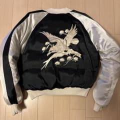 新品☆スウィッチ☆ダウンスカジャン☆M☆黒 - メルカリ