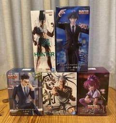 最新プライズ HUNTER×HUNTER フィギュア 5点 まとめ売り - メルカリ