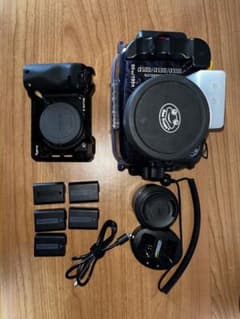 【値下げ中】SONY α6400+Sigma 19mm f2.8 + 水中ケージのサムネイル