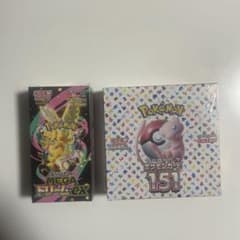 ポケモンカードゲーム・シュリンク付きボックス151 MEGAドリームex