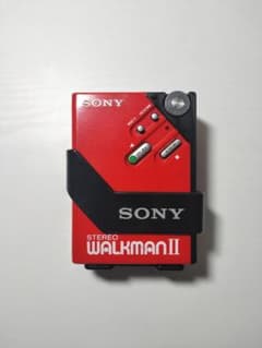 【動作整備品】 WM-2 ソニー カセットテーププレーヤー ウォークマン REDのサムネイル