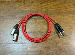 最高峰ケーブル Belden 88760 2m ペア TRS→XLR（オス） - メルカリ