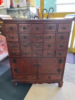 薬棚 レトロ アンティーク - メルカリ