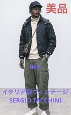✤希少 ヴィンテージ♦Sergio Tacchini 古着系 ジャケット 美品のサムネイル