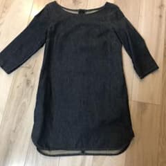 【美品】デニムワンピース　春物のサムネイル