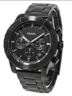 FOSSIL CH-2816 ブラック クロノグラフ 腕時計 - 5