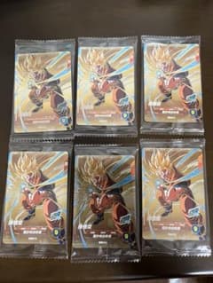 【新品未使用】ドラゴンボールスーパーダイバーズ 孫悟空 6枚SDVP-030のサムネイル