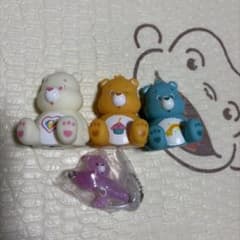 Care Bears ミニフィギュア キーホルダー 4点セットのサムネイル