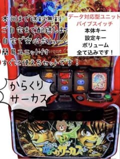 からくりサーカス バイブスイッチ付 データ型対応型ユニット 頼便