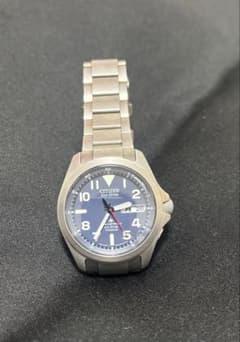 CITIZEN Eco-Drive チタン 電波時計