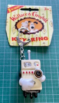 ウォレスとグルミット✳︎キーホルダー、キーリング✳︎ロボット　Cooker✳︎未使用品 ウォレスとグルミット✳︎キーホルダー、キーリング✳︎ロボット