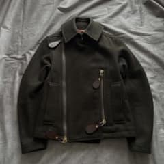 00s archive diagonal zip gimmick jacket - メルカリ