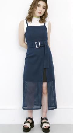 MURUA メッシュラップジャンスカのサムネイル