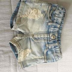 専用☆ダメージショートパンツ 90のサムネイル