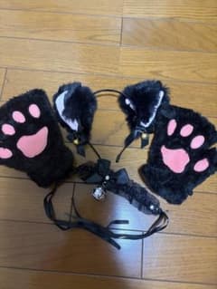 黒猫コスプレ小物のサムネイル