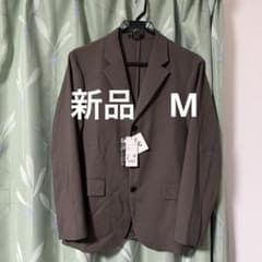 新品　UNIQLO C 感動ジャケット ダークブラウン　Mのサムネイル