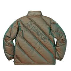 【美品】Supreme シュプリーム ジャケット グリーン サイズ サイズ:L | イリディセント パフィー ダウンジャケット (Iridescent Puffy Jacket) | アウター ブルゾン 上着【メンズ】【中古】 Supreme Iridescent Puffy Jacket Lサイズ - メルカリ