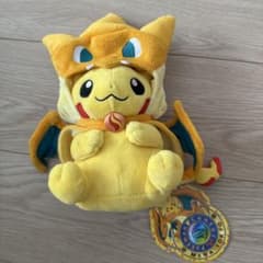 タグ付き】ポケモンセンターメガリザードンYのポンチョを着た