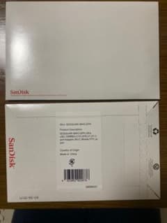 新品未使用　SanDisk サンディスク microSD 64GB 2枚のサムネイル