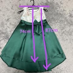 花柄刺繍ドレス サイズ140のサムネイル