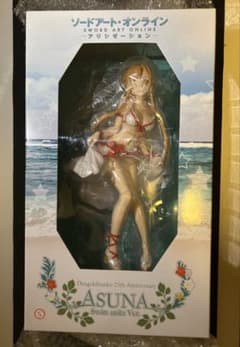 [미개봉] KADOKAWA 전격 문고 25주년 기념 아스나 수영복 Ver. 피규어