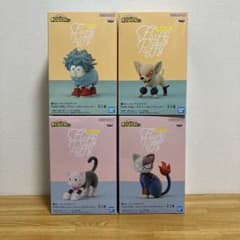 僕のヒーローアカデミア Fluffy Puffy フィギュア 4種セット