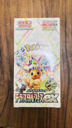 テラスタルフェスexボックスシュリンク付きポケモンカードゲーム バイオレットEXのサムネイル