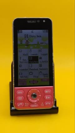 희소 docomo P-02B 핑크 본체