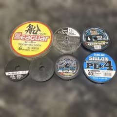 釣り　空スプール各種7点のサムネイル