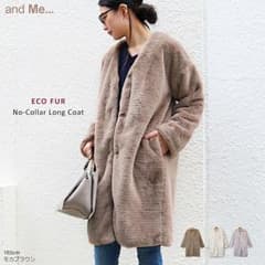 andMe(アンドミー) アウター モカブラウンのサムネイル