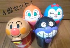 ポップコーンケース ４個セット アンパンマンのサムネイル