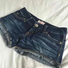 moussy★インディゴショートパンツ★24★のサムネイル