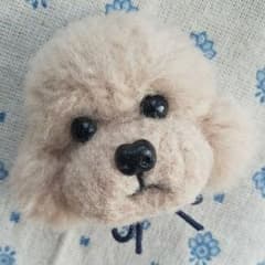 ハンドメイド★マグネットマスコット/トイプードル・アプリコットのサムネイル
