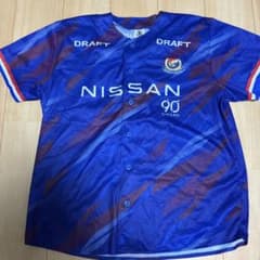 3枚セット・横浜F・マリノス ベースボールシャツ NISSAN 90周年のサムネイル